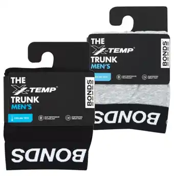 Coles Bonds Men's X-Temp Trunk 1 Pack offer