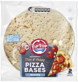 Coles Tip Top Pizza Base 2 Pack 440g offer