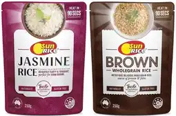 Sunrice Microwaveable Rice Cup or Pouch 240g-250g