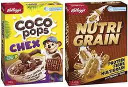Coles Kellogg's Nutri Grain 470g or Coco Pops Chex 500g offer