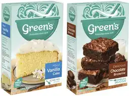 Coles Green's Traditional Baking Mix 380g-470g offer