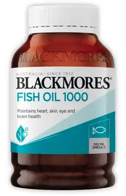 Coles Blackmores Fish Oil 1000mg Capsules 400 Pack^ offer
