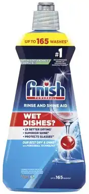 Coles Finish Rinse & Shine Aid 500mL offer