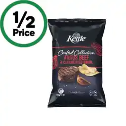 Woolworths Kettle Chips 150-165g offer