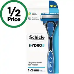 Woolworths Schick Hydro 5 Base Kit offer