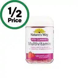 Woolworths Nature's Way Vita Gummies Multivitamin Pk 120 offer