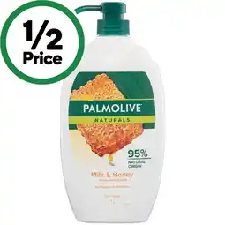 Woolworths Palmolive Naturals Shower Gel 1 Litre offer