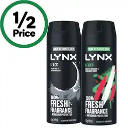 Woolworths Lynx Body Spray 165ml offer