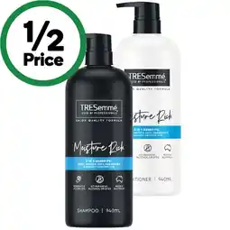 Woolworths TRESemme Shampoo or Conditioner 940ml offer