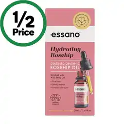 Woolworths Essano Certified Organic Rosehip Oil 20ml offer