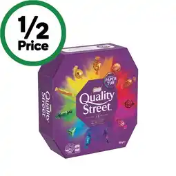Woolworths Nestle Quality Street 500g offer