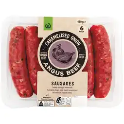 Woolworths Woolworths Premium Butcher Style Sausage Varieties 450-500g offer