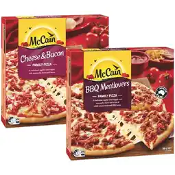 Woolworths McCain Family Pizza 490-500g offer