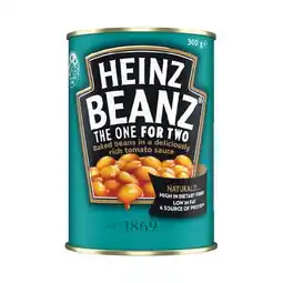 Woolworths Heinz Baked Beans or Spaghetti 300g offer