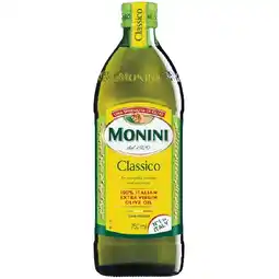 Woolworths Monini Extra Virgin Olive Oil 750ml offer