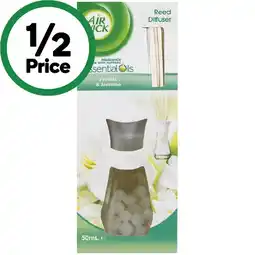 Woolworths Airwick Essential Oils Reed Diffuser 50ml offer