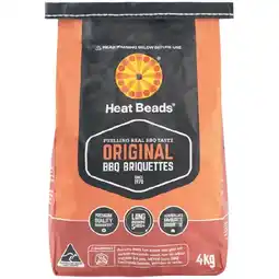 Woolworths Heat Beads Original Briquettes 4 kg offer