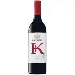 K by Krondorf Barossa Shiraz 750ml