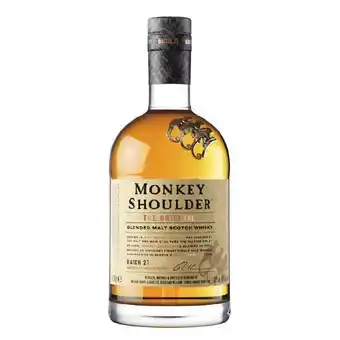 Woolworths Monkey Shoulder Scotch Whisky 700ml offer