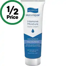 Woolworths Rosken Skin Repair Intensive Moisture Hand Cream 75ml offer