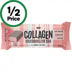 Woolworths Noway Collagen Marshmallow Bar 45g offer
