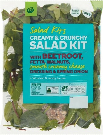 Woolworths Woolworths Creamy & Crunchy Salad Kit 270g offer
