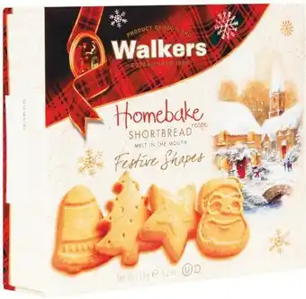 Woolworths Walkers Shortbread Festive Shapes 175g offer