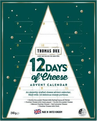 Thomas Dux 12 Days of Cheese Advent Calendar 240g – From the Deli