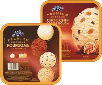 Woolworths Much Moore Ice Cream 2 Litre – From the Freezer offer