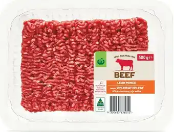 Woolworths Lean Beef Mince 500g – From the Meat Dept