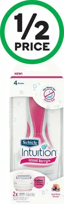 Schick Intuition Island Berry Kit Pk 1