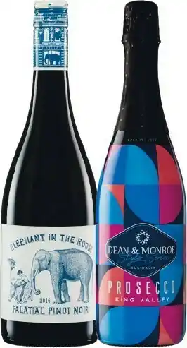 Woolworths Elephant in the Room OR Dean & Monroe Prosecco 750ml offer