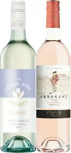 Woolworths The Vegan Wine Project OR Arrogant Frog Syrah Rose 750ml offer