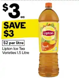 Woolworths Lipton Ice Tea Varieties offer
