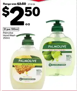 Woolworths Palmolive Hand Wash offer