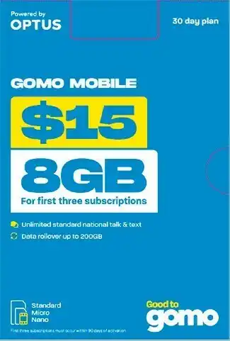 GOMO $15 SP#