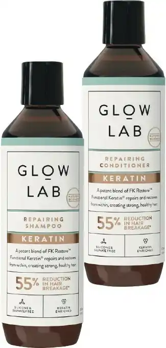 Woolworths Glow Lab Shampoo or Conditioner 300ml offer