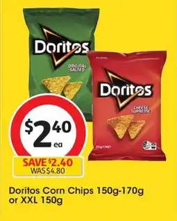 Coles Doritos Corn Chips offer