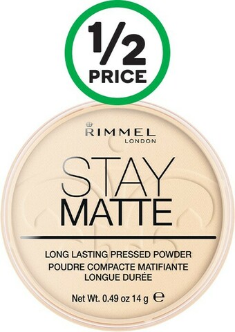 Woolworths Rimmel Stay Matte Pressed Powder 14g offer
