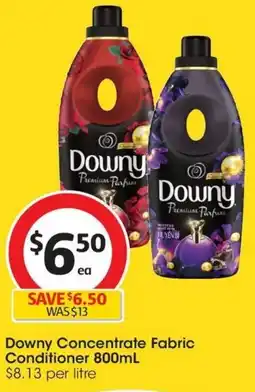 Coles Downy Concentrate Fabric Conditioner offer