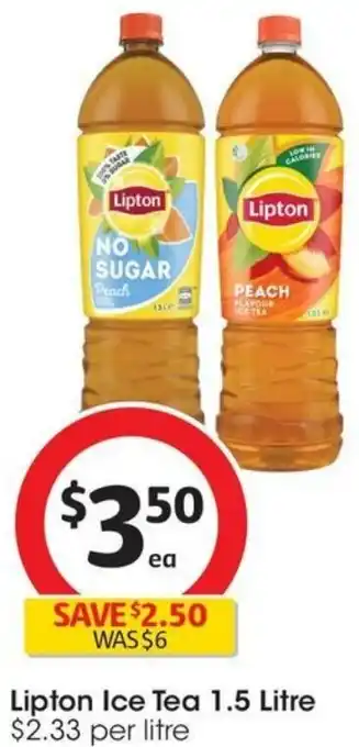 Coles Lipton Ice Tea offer