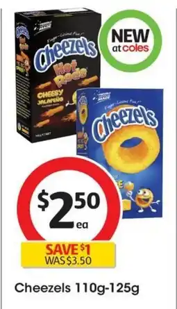 Coles Cheezels offer