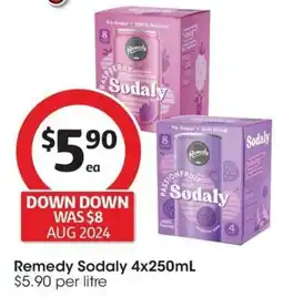 Coles Remedy Sodaly offer