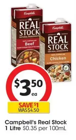 Coles Campbell's Real Stock offer