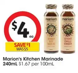 Coles Marion's Kitchen Marinade offer