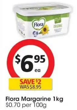 Coles Flora Margarine offer