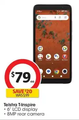Coles Telstra T-Inspire offer