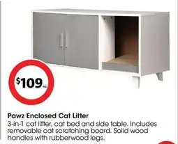 Coles Pawz Enclosed Cat Litter offer