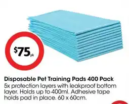Disposable Pet Training Pads 400 Pack
