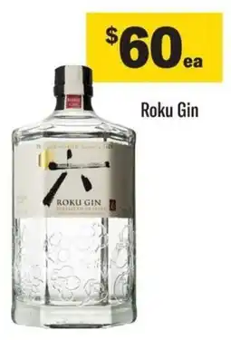 Coles Roku Gin offer